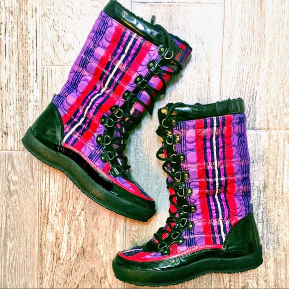 Coach Shoes - Coach Peggey Boots ❤️💜